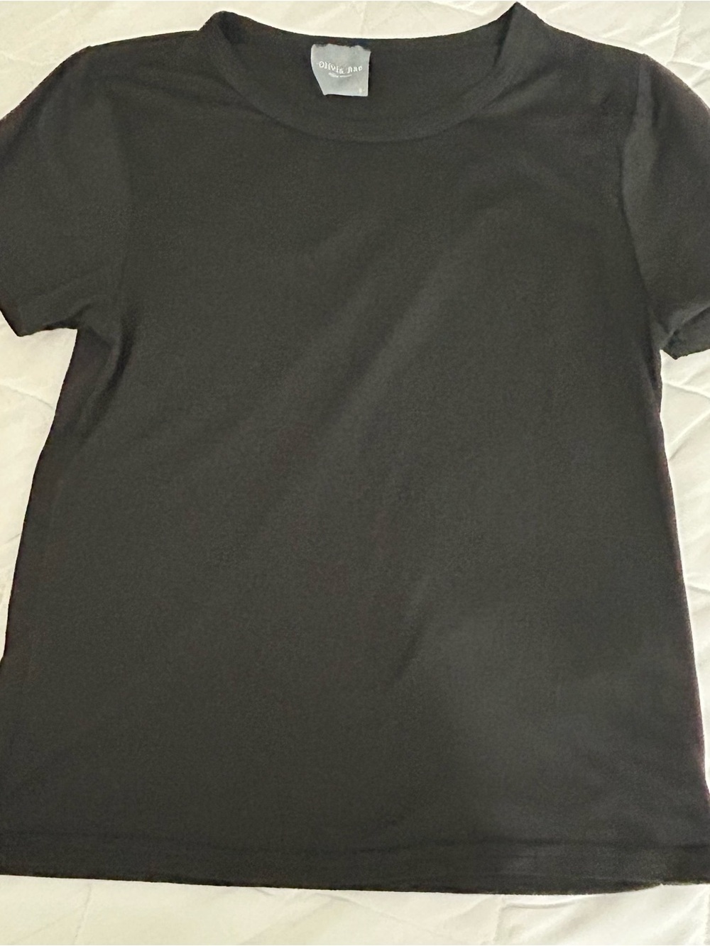 Olivia Rae Black Short Sleeve Tee for Kids